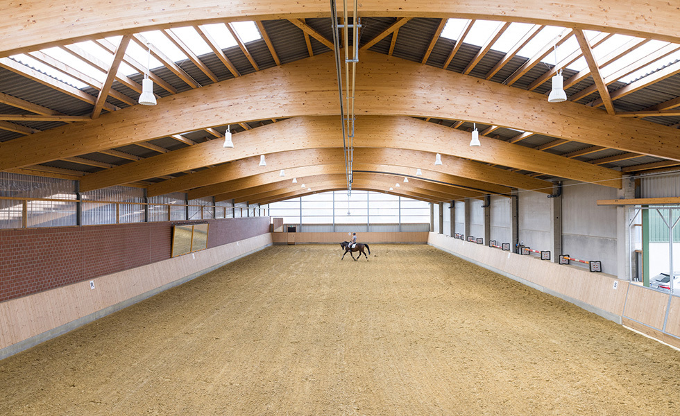 Pferdestall Eternit Wellplatten